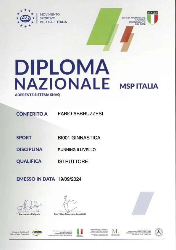 MSP certificate