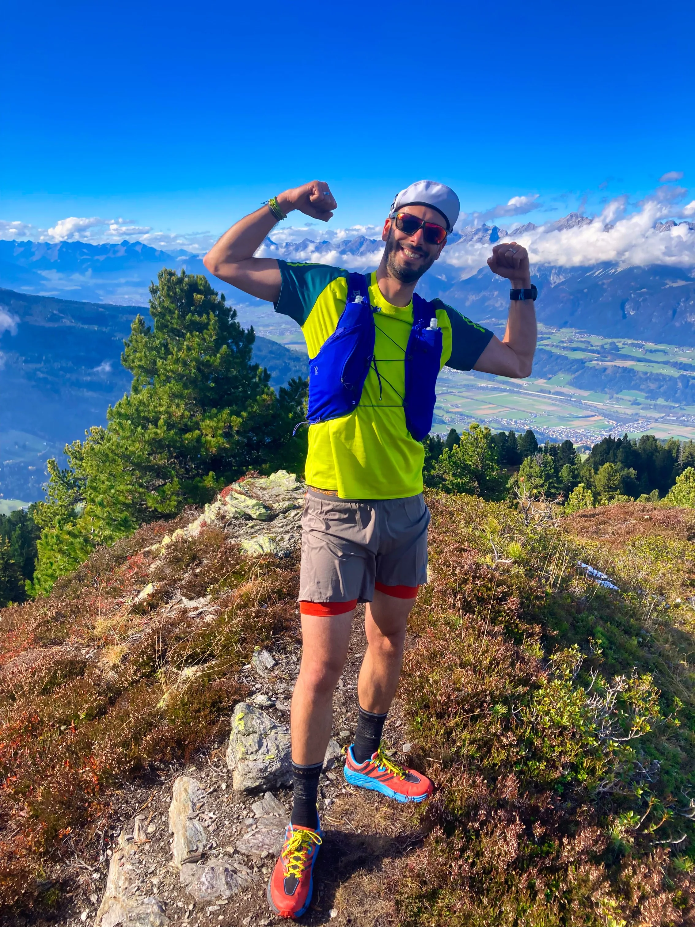 Fabio running outdoors